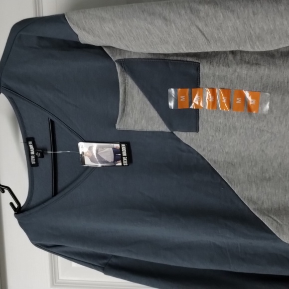 Steve Madden women's sweatshirt size M size XL stormy weather - Picture 2 of 3